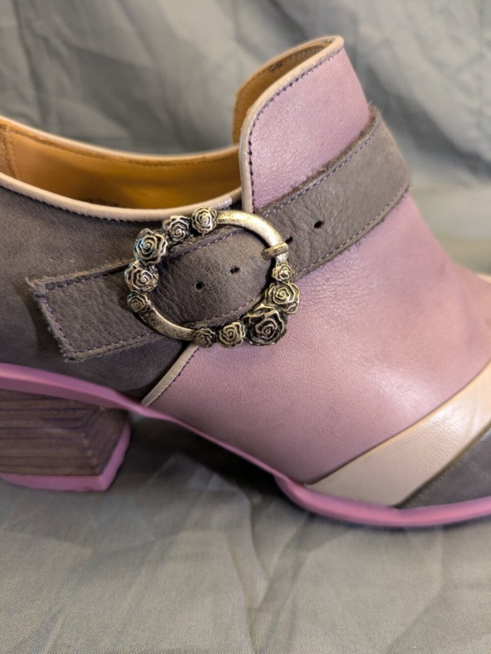 Fluevog Hopefuls Faith, Purple - Picture 7 of 7